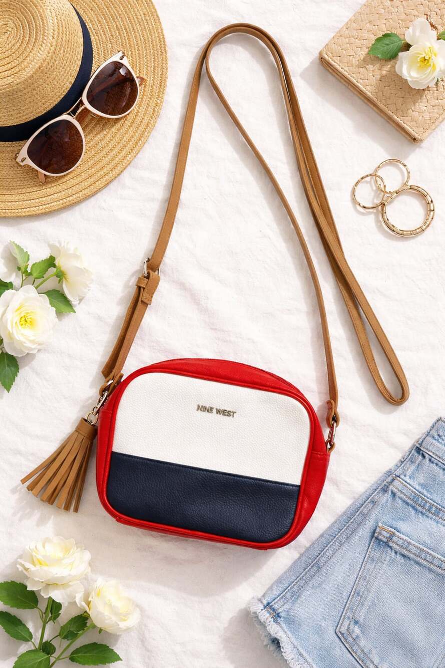 Nine West Colorblock Crossbody Bag